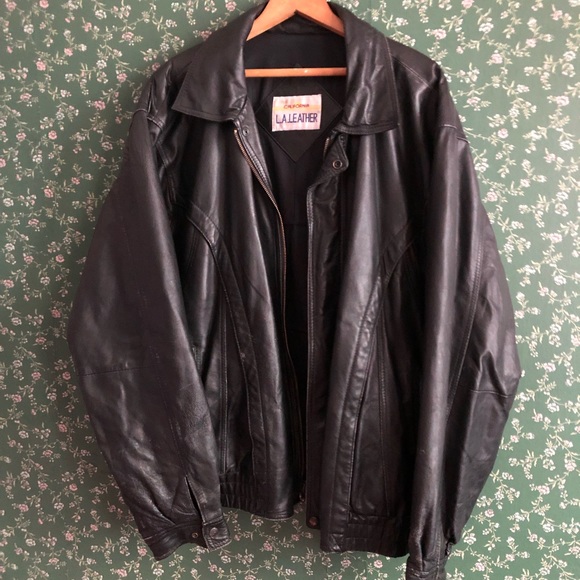 Vintage Other - 🍑 Vintage California LA Leather Jacket